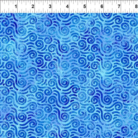In The Beginning Urban Jungle II 14UJB-1 Waves Blue