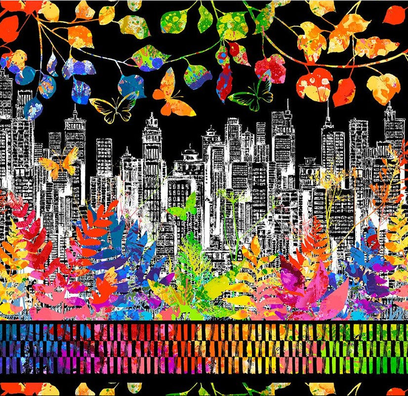 In The Beginning Urban Jungle II 1UJB-1 Border Multi