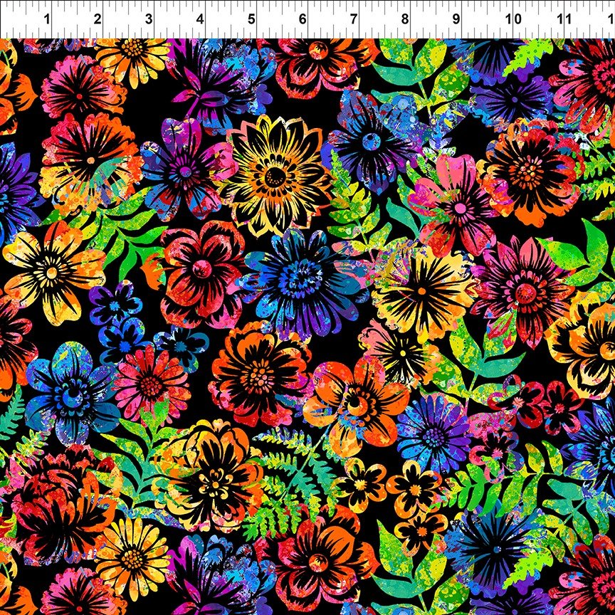 In The Beginning Urban Jungle II 3UJB-1 Floral Multi