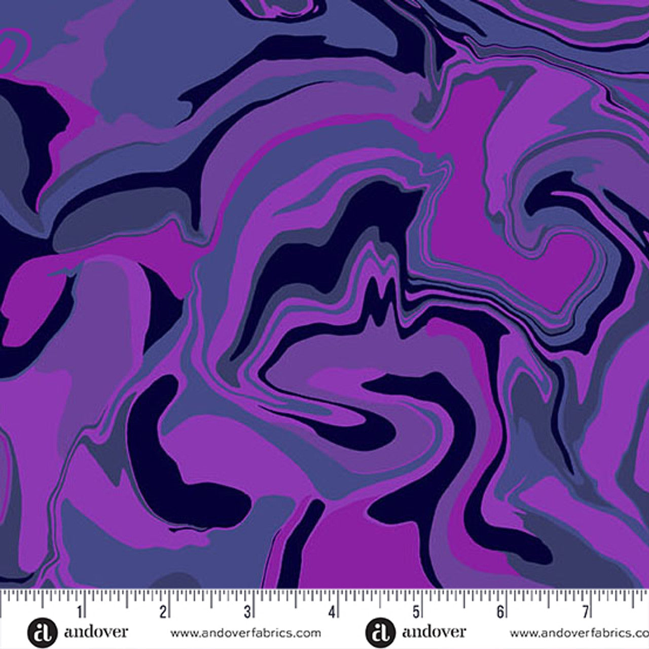 Andover Fabrics Nebula Grape 1506 P