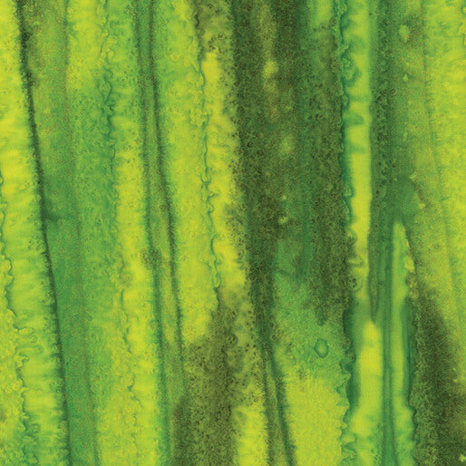 Benartex Bali Landscapes Rainbows Lime/Green 9260-44