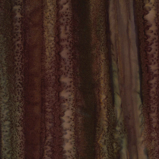 Benartex Bali Landscapes Rainbows Brown/Moss 9260-74
