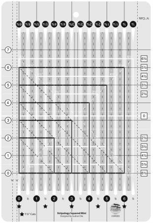 Creative Grids Stripology Mini Ruler CGRGE3