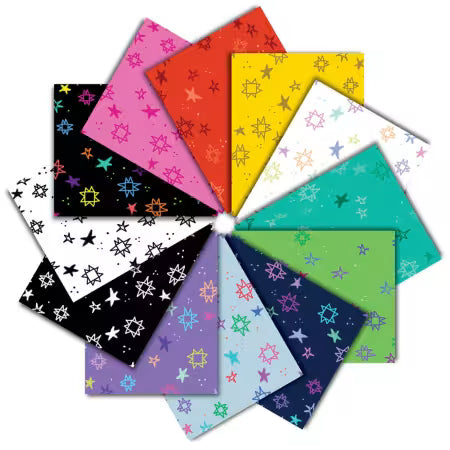 Timeless Treasures Quilt Stellation Fat quarter Bundle