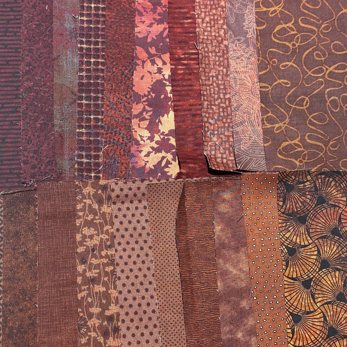 Builder From Red Brown to Orange Brown