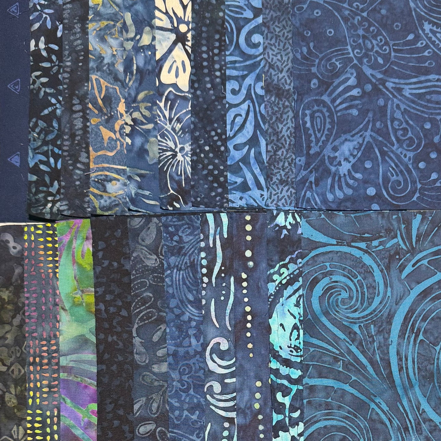 Builder Batik Dark Blue