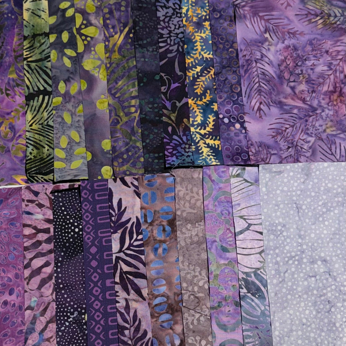 Builder Batik Prints Dusty Purples