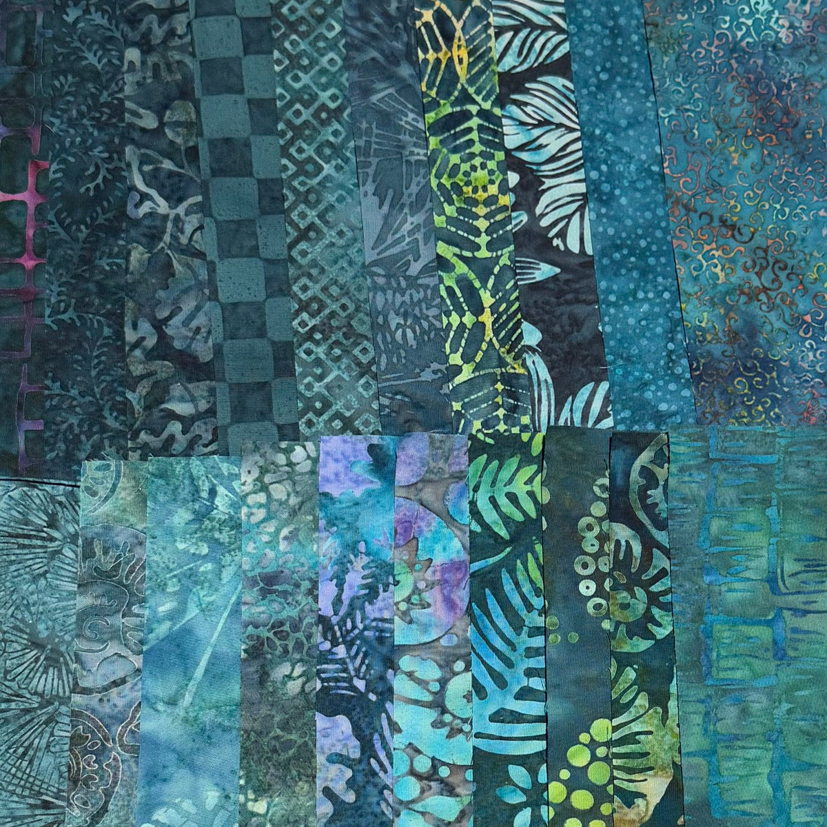 Builder Batik Prints Dark Teal
