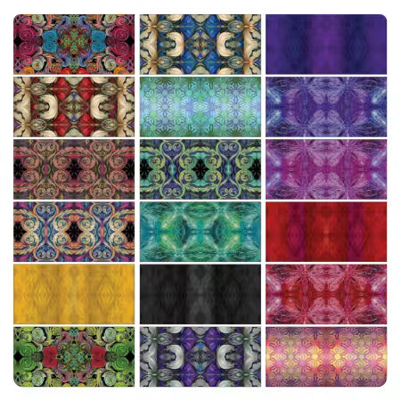 Benartex Paula Nadelstern Incandescent Fat Quarter Bundle