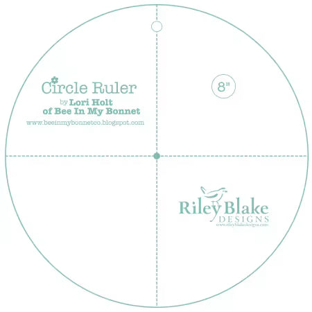 Lori Holt Circle Ruler 8"