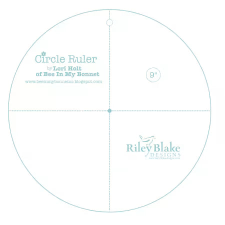 Lori Holt Circle Ruler 9"