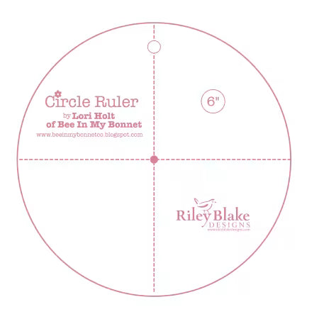 Lori Holt Circle Ruler 6"