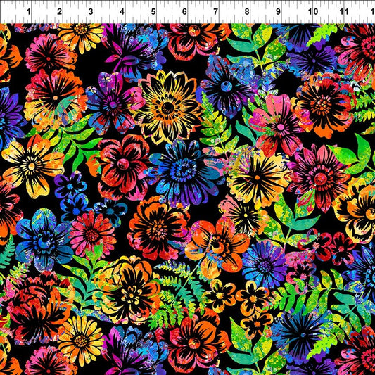 In The Beginning Urban Jungle II  3UJB-1  Floral Multi