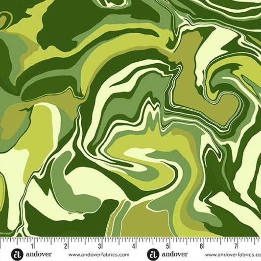 Andover Fabrics Nebula Hosta 1506 G