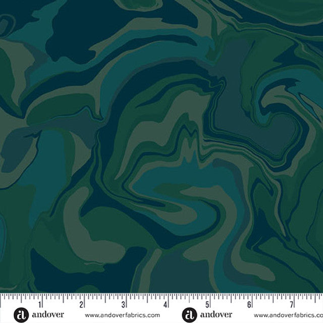 Andover Fabrics Nebula Phtalogreen 1506 T1