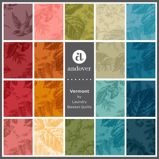 Andover Fabrics Vermont by Laundry Basket Quilts