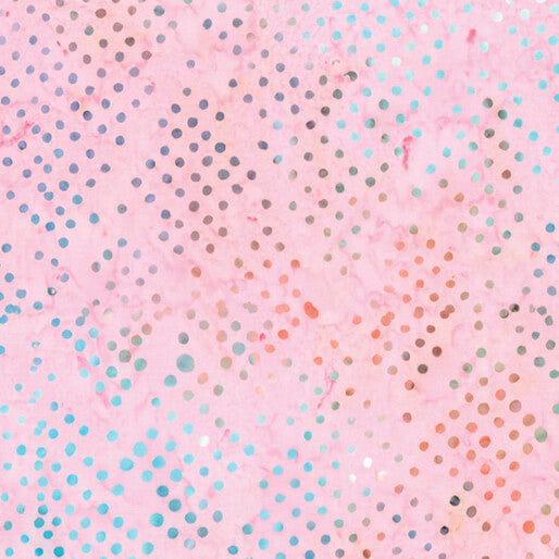 Benartex Bali Dot Craze Pink 9280-21