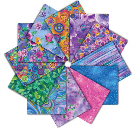 Timeless Treasures On The Bright Side Fat Quarter Bundle