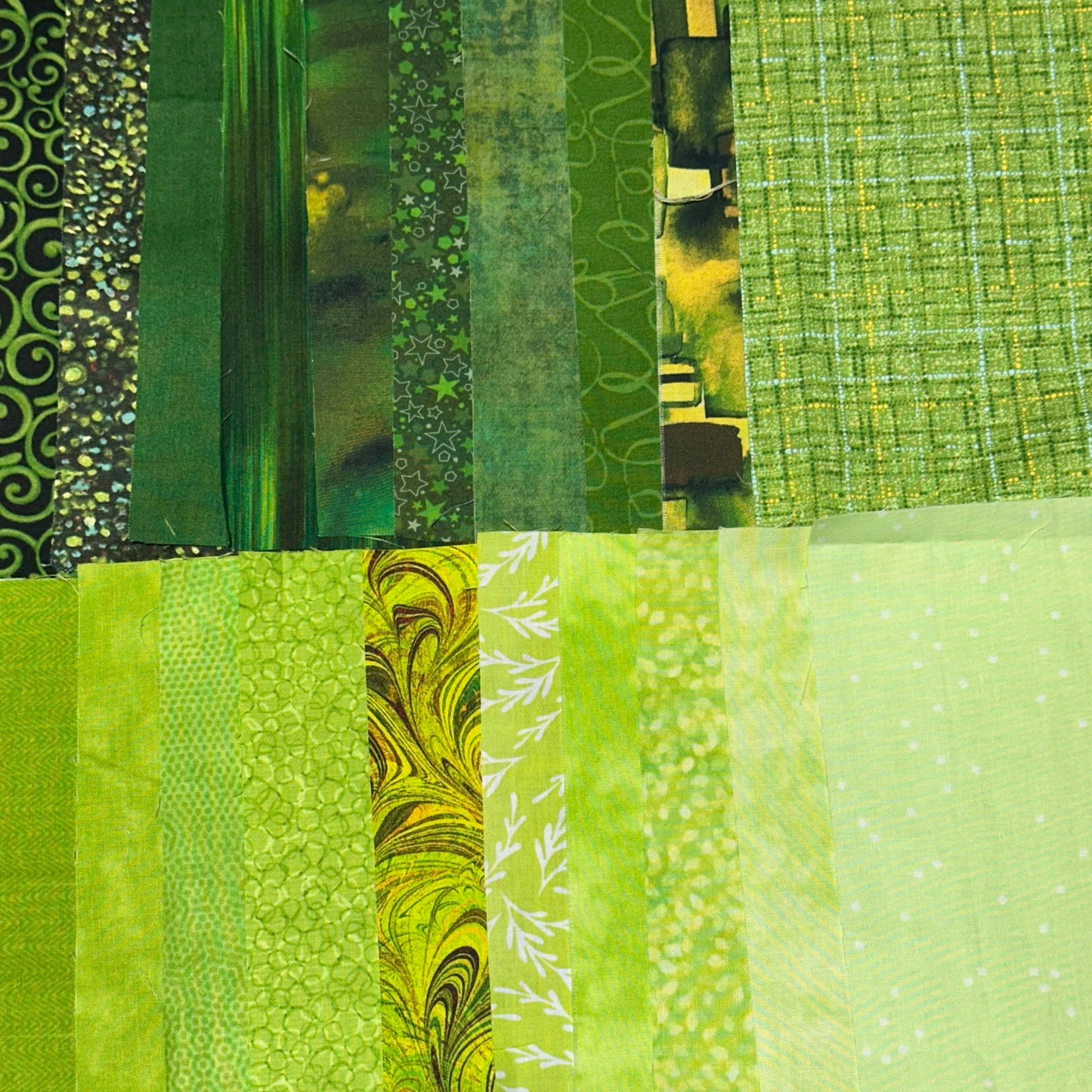 Builder Green with Yellow Streaks
