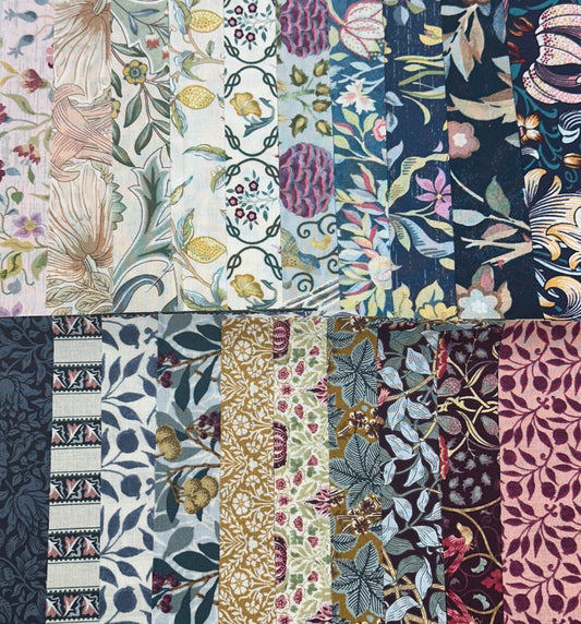 FreeSpirit Fabrics Builder Redhouse by Morris and Co.