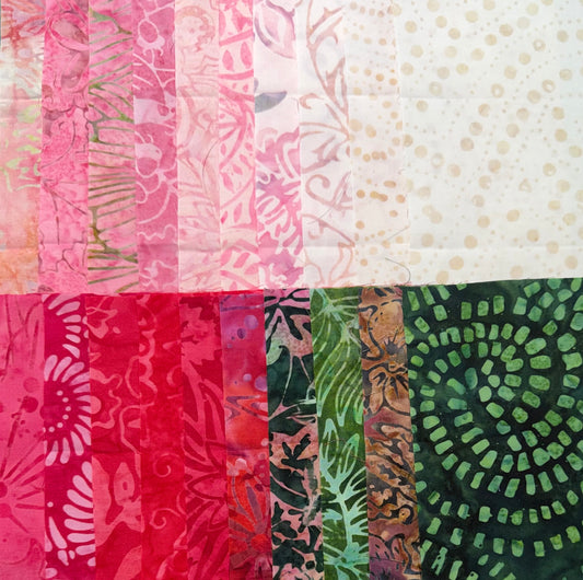 Timeless Treasures Tonga Batik Geranium