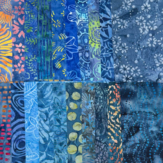 Builder Batik Medium Blue