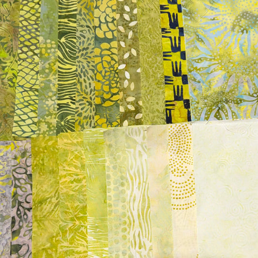 Builder Batik Prints Chartreuse
