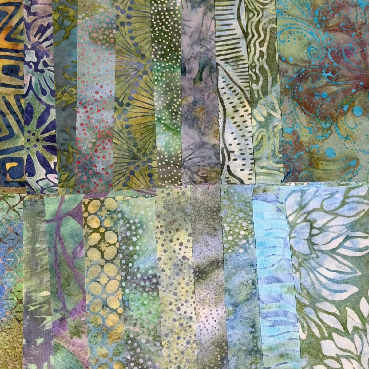 Builder Batik Prints Near the pond