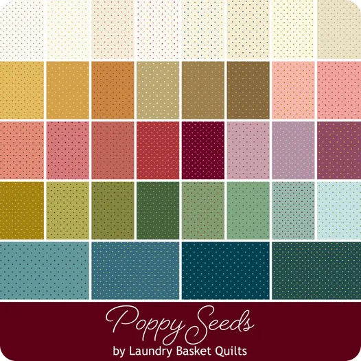 Andover Fabrics Poppy Seeds by Laundry Basket Quilts 1/8 bundle